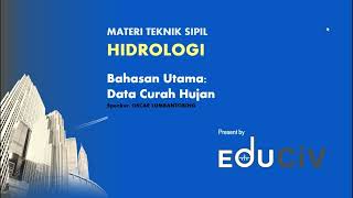 Cara Mendapatkan Data Curah Hujan | SDA-001 | EDUCIV