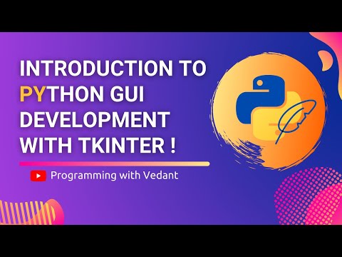 Python GUI Development | Installation & Introduction | Python TKinter Tutorials | Tutorial #1