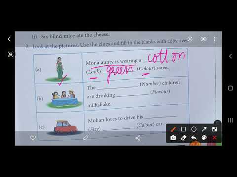 Adjectives- Book ex
