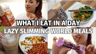 Lazy Slimming World Meals / What I Eat in a Day