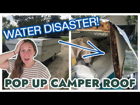 How I Rebuilt My Water-Damaged Pop-Up Camper Roof