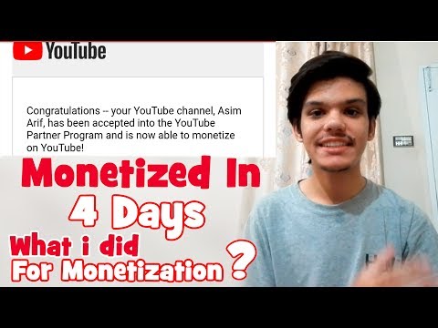 My Monetization is Enabled in 4 days || Under Review Problem Solved In Every Country || 2019-20