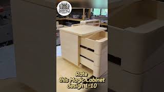 Magic Cabinet design idea! Rate 1-10 part 2#woodworking #short