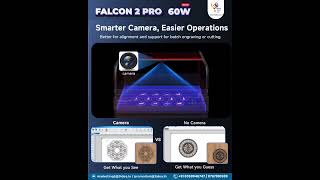 Power up creativity with Falcon 2 Pro 60W – Engrave, cut & purify in one smart machine!