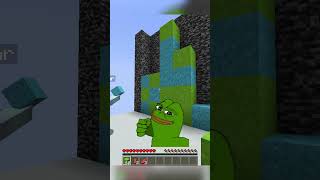 Connect4 No Talking #shorts #minecraft #minecraftshorts