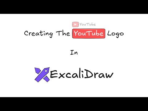 Design the YouTube Logo in Excalidraw: Step-by-Step Tutorial 🎥🖌️