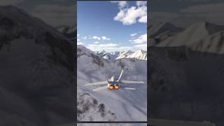 F/A-18E Super Hornet Low Altitude Flight at Yanert Glacier (Microsoft Flight Simulator 2024)