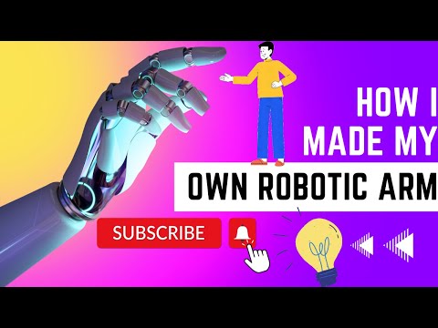 Robot Arm With Arduino Controlled Via Bluetooth!!!