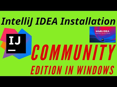 How to Install Intellij IDEA on Windows + Creating First Hello World Java Application | IntelliJ...