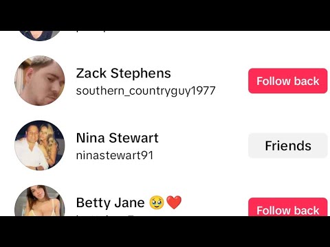 Nina Stewart followed me on TikTok!!!!