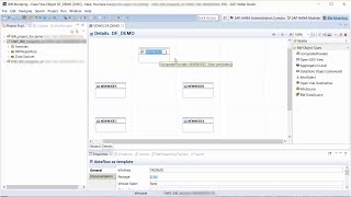 [SAP BW/4HANA1.0]: Data Flows - Creating Templates in the BW Modeling Tools in Eclipse
