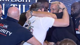 Darren Till CHOKES Luke Rockhold FULL FACE OFF | Misfits Boxing