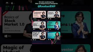 Paise Wale Course FREE! 💯 Sirf Telegram Par! #trading #freecourse #freetradingcourse #telegram