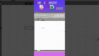 How to Convert PDF to Excel #withoutanyapp #onlinehelp #easyway