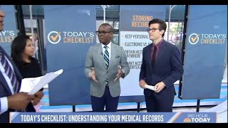 Understanding Your Medical and Health Records: Dr. Cedrek McFadden on NBC's Today Show