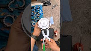 New piston ring installation #automobile #autorepair #mechanic #pistons #pistonring