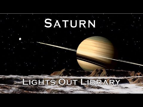 Space Cruise to Saturn, its Rings and its Moons (Astronomy Story for Sleep, ASMR)
