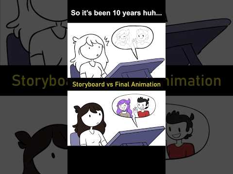 Storyboard vs Animation: 10 Years of Jaiden (shot 10)