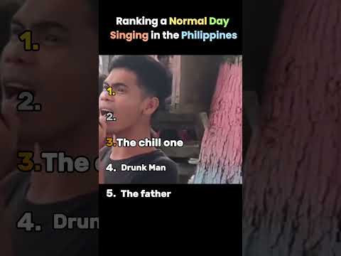 Ranking a Normal Day Singing in the Philippines!
