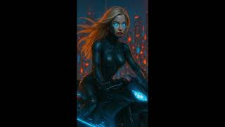 Neon Override AI MUSIC GENERATION #aimusic #suno #darkvibes #cyberpunk #velly #neon #neonoverride