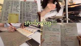 eng)studyvlog📓TOEIC勉強中社会人のﾉｰﾄ中身紹介🛒☆彡