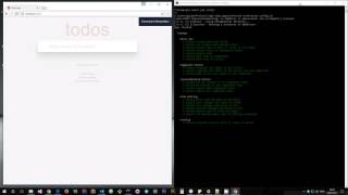 e2e testing of todo-app