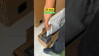 UNBOX LARGEST 27 inch HP ALL IN ONE PC COMPUTER #computer #allinone #pc #shorts #largest #unbox
