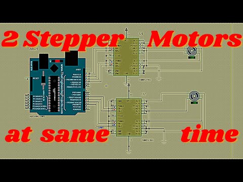 How to run two stepper motors at same time | Driving 2 stepper motors same time | ETSolutions