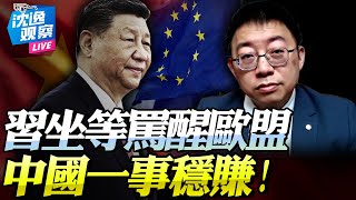 制裁中企！歐盟雙主席訪華前「敲打中國」！習近平只給一天「給教訓」！沈逸：老歐洲腦死分裂已被中美瓜分！殉難者思維走向徹底沒落！@BNETVNZ