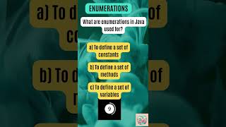 ENUMERATIONS in JAVA #javabrains #shortsfeed #java  #mcq_exam