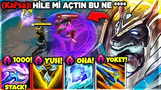 Nasus Jungle AMA 1000 Stack Olunca Deliriyor !! Rakipler Çaresiz Kaldı 😂