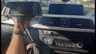 NBT EVO Retrofit (ID4) on BMW F30 3 SERIES  - UPGRADING TO WIDE DISPLAY DIY #F30