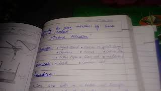 10 class Chemistry practical Note book, How to make practical Note book