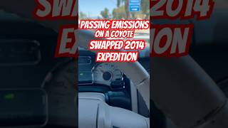 Our Coyote Swapped 2014 Expedtion passed emissions with no issues. #makeitmodular #coyoteswap