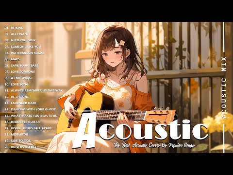 Best Acoustic Songs Collection - Acoustic Guitar Covers Of Popular Songs - Chill Acoustic Love Songs