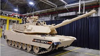 美國開始生產最新M1A2C戰車 應包括台灣的部分