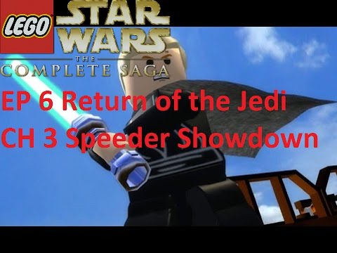 LEGO Star Wars - The Complete Saga Episode 6 Return Of The Jedi Chapter 3 Speeder Showdown