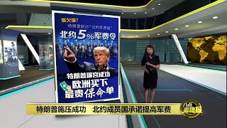 北约峰会通过“5%军费目标”   美国用北约稳住全球影响力？| 八点最热报 26/06/2025