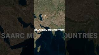#SAARC Member Countries Through Map Animation || International Organisation Through Map Animation ||