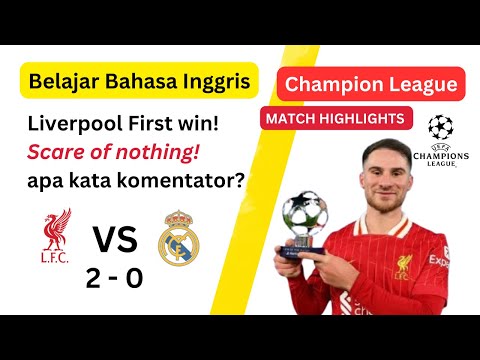 HIGHLIGHTS | Liverpool FC 2-0 Real Madrid | Champions League 2024/25
