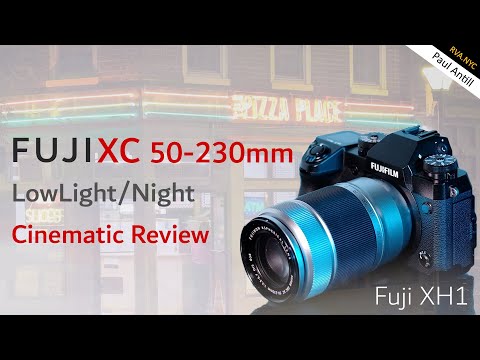 Fujifilm XC 50-230mm Video Review (Low Light + HANDHELD) | Fuji X-H1 Cinematic