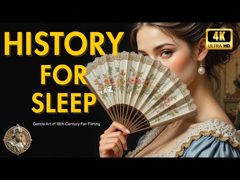 Boring History For Sleep | The Gentle Art of 18th-Century Fan Flirting.  #boringhistory
