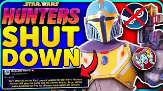 Star Wars Hunters SHUT DOWN! Final Update Details, PC Cancelled!