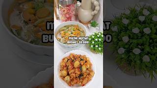 Tips Hemat Ala Ibu Rumah Tangga | Budget 20 Ribu Bisa Masak 2 Menu Terenak