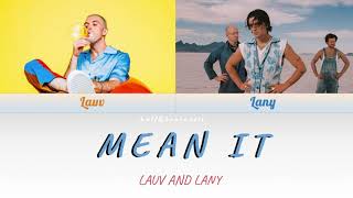 [Español/English Lyrics] LAUV, LANY - 'Mean It' lyrics (Aprende Inglés)