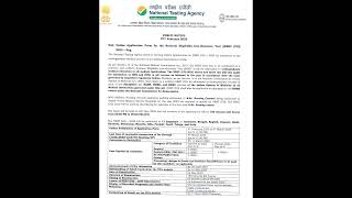 NEET UG 2025 APPLICATION FORM RELEASED | #neetug2025