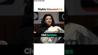 Diya Gupta mind-blowing Interview 😳|2023Result| Rank 207#upsc #shorts#upscinterview#upsctopper