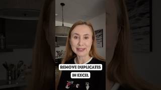 Remove duplicates in Excel #excel #exceltips #exceltutorial #dataanalytics