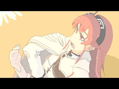 無職転生のエリス描きました