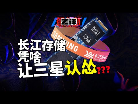 三星向长江存储求授权？3D-NAND与Xtacking专利争议大揭秘！【差评硬件部】